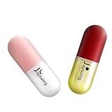 Beavorty 1 Satz Kapsel Lippenöl Lippenstifte Lippenmaske Lippenöle Lippenbalsam Lippenverjüngungsbalsam Lippenpomade Lippenpflegekosmetik Lippenschutz Lippenpflegeöl Octyldodecanol 2st