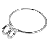 GOOHOCHY Edelstahl Rückholring für Boote Yachten Ankerringsystem mit Doppelring Design Korrosionsbeständig für Sicheres Ankern und Effiziente Rückholung in Tiefem Wasser