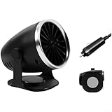 Auto-Heizung, Entfroster, 360 Grad drehbar, tragbar, Auto-Windschutzscheiben-Heizlüfter, 30 Sekunden, schnelles Aufheizen, 12 V Zigarettenanzünder, 2-in-1 Heizung/Kühlung, Auto-Heizung