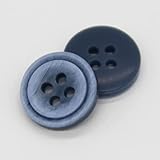 UTHTY 9/10/11/13 mm runde Kinderhemd-Blaue Harzknöpfe for Kleidung, Kleid, Strickjacke, Puppe, Mini-Dekorationen (Color : Blue-1, Size : 10mm 30pcs)