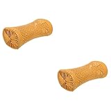 MAGICLULU 2St Cooles Kissen kopfkissen kopfstütze weiches Kissen Rattan Kissen nackenkissen Outdoor-Kissen Thermal- gewichtete Decke coop süße Kissen Nackenstütze gewebtes Kissen Sport Khaki