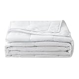 Good Nite Sommerbettdecke 135x200 Leicht Sommer Bettdecke 90 GSM Bettdecken 135x200cm Steppdecke Dünne Bettdecke Ohne Bezug Nutzbar Kühlend Bettdecke Weiche Kuschelige Weiß