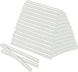 LILIIN 2 kg Heißklebesticks Heißkleber Heißklebestifte Klebestifte 11x200mm Klebesticks DIY Ersatzsticks für Handelsübliche Heißklebepistole (Semi-transparent 100 Stück)