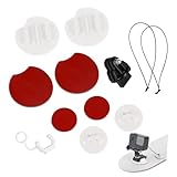 HONITANO Surfboard Mount Adapter für Action Camera kompatible Doppelte Schutzbefestigung Vielseitig für Surfen Snowboarden Skateboard Fahrrad und Motorrad Praktisches Zubehör für