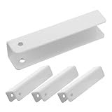 FUNOMOCYA 4 Stück U förmige Verstärkungsnut für Türschutzgitter Stabile Haustiergitter verstärkung Einfache Montage für Innenbereich Kindersicher und Langlebig