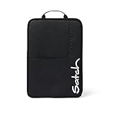 satch Heftebox DIN A4 für Schulrucksäcke inkl. Griff und drei Fächern, hochwertig und leicht Heftebox Triple Flex Schwarz - Schwarz