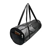 HYROOY Netz-Tauchtasche, große Strandtaschen und mit Tauch- und Schnorchelausrüstung und Ausrüstungstaschen, PVC