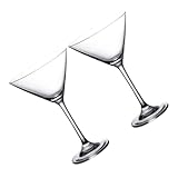 GRADENEVE 2st Martini-glas Cocktail Getränk Trinken Margarita Doppelwandig Glaswaren Wein Aufbewahrungsbecher Partyzubehör Glasbecher Becher Aus Whiskyglas Whisky-becher Bar-bierbecher Kelch