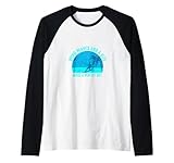 Geschenk für Kitesurf-Liebhaber Kitesurfer Kitesurfer blaues Raglan