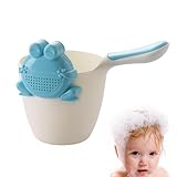 Baby-Badebecher zum Ausspülen der Haare, Baby-Spülbecher zum Baden,Kinder-Badespüler, Baby-Körperwasch-Duschbecher Multifunktionaler Spülbecher für Kinder, Shampoo-Spülbecher für effiziente Reinigun