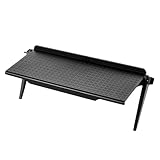 95sCloud-1 Screen Bildschirmregal Ablageregal für TV-Bildschirm, Verstellbares Bildschirm für Handy Ständer, Monitorhalterung Displayhalter für Flachbildfernseher, Computer (Black, One Size)