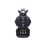 Zoom H8 Professional 12-Spur Handy Recorder | Touchscreen mit Apps für Live- und Field-Recording | Musikproduktion und Podcasts | XYH-6 austauschbare Mikrofonkapsel | schwarz