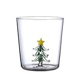 MOLKASIA Christmas Tree Weinglas Stiel Weingläser Elegant Weinkelch Weinglas Cup (C)