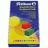 Pelikan Tafelkreide 745, farbig sortiert, 12 Stück