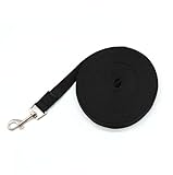 Schleppleine für Hunde 4.5m, Schleppleine mit Abschließbarer Karabine und 360° Karabiner, Hundeleine Ausbildungsleine, Hundeleine mit Handschlaufe für Training und Outdoor für kleine Hunde Katzen