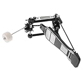 ibasenice Zubehör Für Jazz-drum-pedale Einzelnes Bassdrum-pedal Drum-machine-pedal Bassdrum-pedal Mit Einzelkettenantrieb Bassdrum-pedalhammer Bassdrum-fußpedalclip Aluminiumlegierung Black