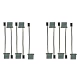 Remingtape 10 Stücke IDE Auf 3 Pin Ventilator Strom Kabel Molex D Stecker Power Auf 3 Pin Stecker Computer PC Kühlung Konverter Kabel