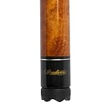 Stradivari Pool Billard Queue Master-Billiards | 2-teiliger Turnier-Queue aus kanadischem Ahorn, Irish Linen Griff | 13mm 12-Schicht Lederspitze | 147 cm | 550 g
