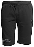 AHORN SPORTSWEAR Übergrößen Sweatshort Santa Cruz grau Schwarz 3XL
