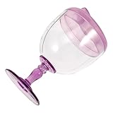 WEKAMOS Trinklernbecher 180 ml aus Kunststoff Bruchsicherer Trainingsbecher mit Deckel Auslaufsicher für Wasser und Milch für Selbstständiges Trinken und Lernen