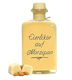 Eierlikör auf Marzipan 0,5L - Sehr sämig & süffig 20% Vol. Likör Geschenk