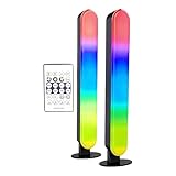 RGB-Barraum – Kombinieren Sie Intelligente Atmosphäre, Beleuchtungsstreifen, Umgebungs-play-Beleuchtungssystem, Double-Zonen-LED-Lichtleisten, Musikrhythmus-Synchronisations-Sound-Reaktivität Für Di