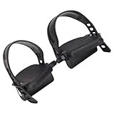 Illkjasfc 2-teiliges Set Mit Heimtrainer Pedalen Und Festem Riemen Ersatz Für Heimtrainer Pedale Mit Verstellbarem Pedalriemen Für Fahrräder