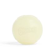 Chuckit – Max Glow Ball Medium – Phosphoreszierender Ball für Hunde – Gummiball – weich im Mund – verstärkt die Komplizenschaft – Größe Medium – Durchmesser 6,5 cm
