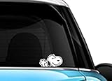 LimelightVinyl.com Snoopy Waving Hi Auto-Aufkleber, Autoaufkleber