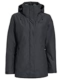 VAUDE Damen Women's Skomer 3in1 Jacket Ii, Phantom Black, 38 EU