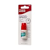 Kiss KBGL01 Colla Höchstgeschwindigkeit - 3 gr, Transparent, 3 g (1er Pack)