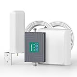 Handy Signalverstärker Triband-Repeater Verstärker Alle Netze LTE GSM 3G 4G 800MHz 900MHz 2100MHz EGSM WCDMA UMTS Verstärker Sprachanruf und Daten für Multi Mobile Netzwerkanbieter