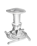 mywall H16-1WL Beamer Deckenhalterung (Tragkraft 15kg Deckenabstand: 22,5 cm)