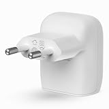 Belkin 20-W-USB-C Power Delivery Schnellladegerät, USB Ladegerät, zertifiziert für USB-C PD 3.1 PPS, kompaktes Format für iPhone Air, iPhone 16, iPhone 15, iPad, Samsung Galaxy, Google Pixel