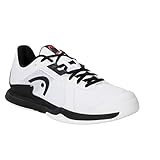 HEAD Men's Sprint Pro 3.5 Carpet Men Tennisschuh, weiß/schwarz, 43 EU