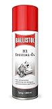 BALLISTOL 25310 H1 Spezial Lebensmittel-Öl 200ml Spray – Reinigung, Rostschutz – Geschmacksneutral, Lebensmittelecht, farblos