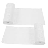 PartyKindom 2 Rollen Gipsbinden für Modellbau pro Schnelltrocknend Vielseitig Einsetzbar für DIY Kunsthandwerk Skulpturen und Landschaftsgestaltung