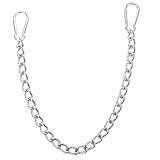 BESPORTBLE Schaukelkette Verstellbare Kette Edelstahlkette metallkette Tragfähige Kette schaukel zubehör Hängemattenzubehör Hängemattenteile Hängematte zum Aufhängen Rostfreier Stahl Silver
