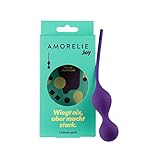 AMORELIE Joy – 75g Liebeskugeln Glow | Beckenbodentrainer für Frauen | Wasserfest | aus Silikon