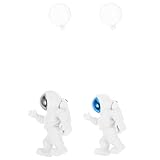 TOYANDONA 2 Stück Schwimmende Astronaut Deko Fischglas Ornamente aus Harz Farbige Aquarium Landschaftsdeko Schwimmende Raumfahrer Figuren für Tisch und Aquarium Einfach zu Reinigen Dekorativ