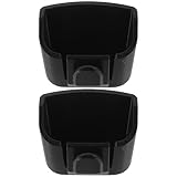 SHERCHPRY 2 Stück Autoschlüsseletui Organizer aus Abs für Armaturenbrett mit Schlüssel und Fernbedienungshalter Aufbewahrungsbox für Autoschlüsselkarten Selbstklebend Kompakt