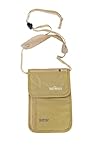 Tatonka Brustbeutel Skin Neck Pouch RFID B - Geldbeutel zum Umhängen mit TÜV-geprüfter RFID Blockierung - Bietet Platz für (EU-) Reisepass, Internationaler Führerschein, Kreditkarten, Bargeld, etc.