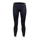 SES Thermounterhose Damen lang 42 Anthrazit aus 75% Baumwolle & 25% Polyester/atmungsaktive Lange Unterhosen Damen/Thermounterwäsche Damen für Wärme & Komfort