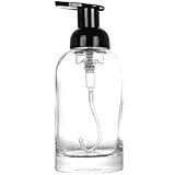 Cabilock Seifenspender Aus Glas Flasche Lotion Handspender Für Badezimmer Wasser Automatisch Schaumspender Sirup Handseifenspender Toilettenartikel Spender Badezimmer Plastik Transparent