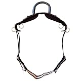 Brama West Longiergurt mit Haltegriff aus Leder und Canvas, Gr. Full