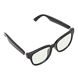 DOJR Datenbrille, halboffene kabellose Brille 4 Stunden Betriebsdauer Multifunktionales eingebautes Mikrofon für unterwegs