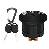 Zündung für Rasenmäher, Rasenmäher-Traktor-Zündung, für Rasenmäher mit Schlüssel - Plug-and-Play-Rasenmäher-Taste, meisten Rasenmäher für Arbeiter