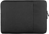 Laptoptasche 18 Zoll Schutzhülle Wasserdicht, Laptop Sleeve Case Laptophülle Notebook Hülle Tasche für 17-18 Zoll Portable Monitor, Laptop, Acer/Asus/Dell/Fujitsu/Lenovo/HP/Samsung/Sony (schwarz)