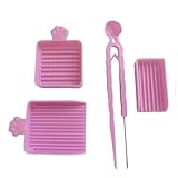 Gitohoni 4er Set Bügelperlenwerkzeug (2,6 Mm) mit Pinzette – Hocheffizient, Zeitsparend Und Präzise
