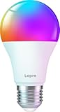 Lepro AI Smart Glühbirne B2, E27 Glühbirne 10W 1100lm Dimmbar, 4 Stück